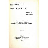 1798: Byrne (M.) Memoirs of Myles Byrne,