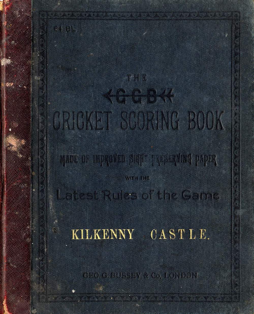Early Co. Kilkenny Cricket Records 1901 - 1914

Cricket: Co. Kilkenny, a G.G.B.