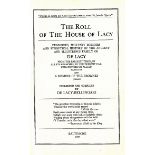 Genealogy: de Lacy - Bellingari - The Roll of the House of Lacy, Baltimore 1928.