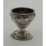 An attractive small Irish silver urn sha