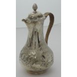 A George II English silver Coffee Pot, L