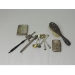 A 19th Century child's silverplate Rattl