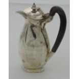 A small plain silver Hot Water Pot, with