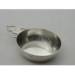 A plain silver Bleeding Bowl, London 189