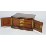 A late 19th Century oak cased part Cante