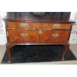 An 18th Century walnut Low Chest, (the b