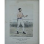 Boxing: A pair of Victorian coloured Pri