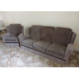 A modern three piece Suite of Seat Furni