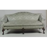 A large and elegant three seater hump ba