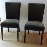 A set of 8 good quality modern Dining Chairs or Side Chairs,