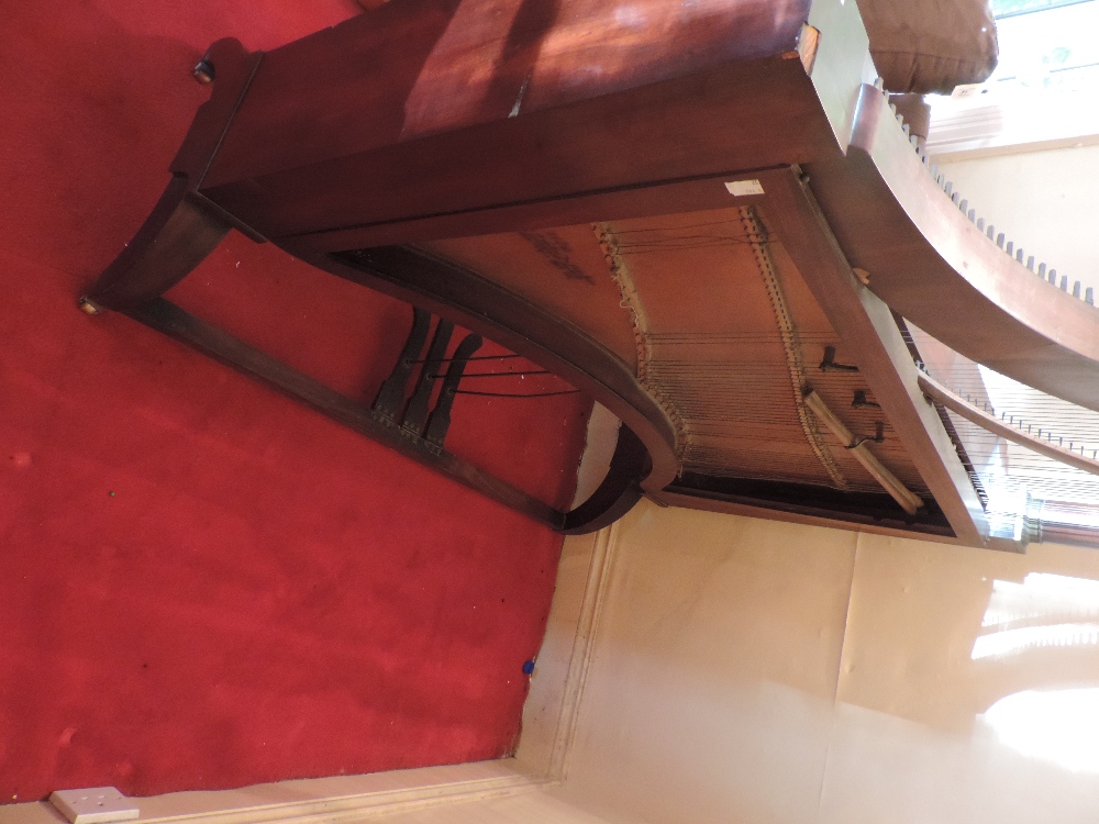 A rare and unusual Regency mahogany French Harpsichord, - Image 15 of 17
