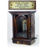 A late 19th Century walnut cased Polypho