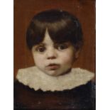 Bambino,  ANONIMO DEL XIX SEC., Olio su tela, cm. 27,5x20,5