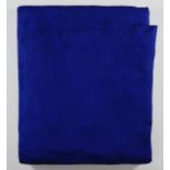 Misterioso blu  CESARE BERLINGERI Acrilico su tela piegata, cm. 60x50Firma, data e titolo sul