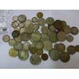 QUANTITY OF ASSORTED PRE DECIMAL UK COINS