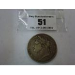 1823 HALF CROWN