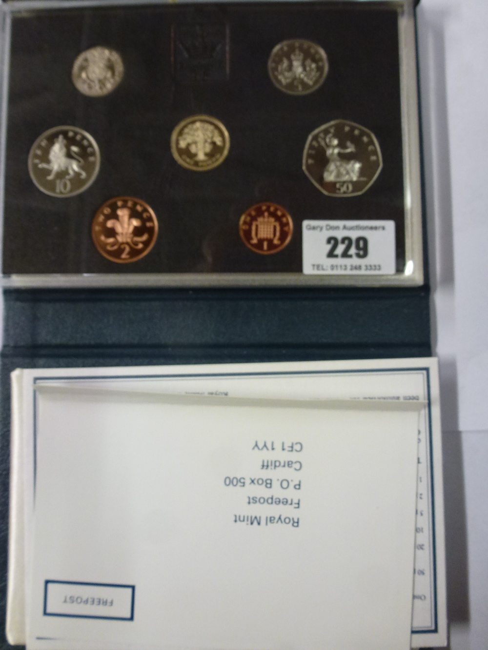 1987 UK PROOF COIN SET