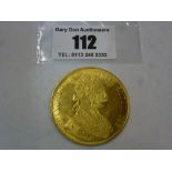 1915 AUSTRIAN 4 DUCAT GOLD COIN