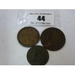 3 COPPER COINS