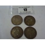 3 1787 SHILLING AND 1723 SHILLING