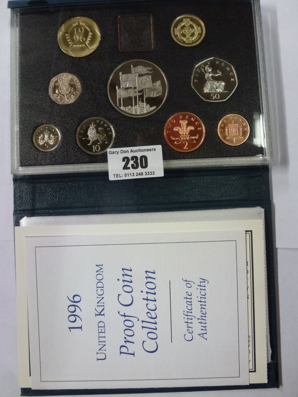 1996 UK PROOF COIN SET