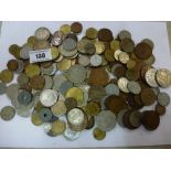 LARGE QUANTITY OF FOREIGN COINS