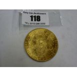 1915 AUSTRIAN 4 DUCAT GOLD COIN