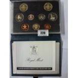 1989 UK PROOF COIN SET