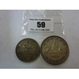 1953 CANADIAN DOLLAR AND 1885 INDIAN RUPEE