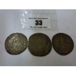 3 ELIZABETH SHILLINGS