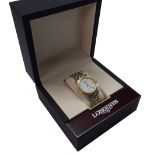 Longines Flagship automatic bi-colour stainless steel gentleman's bracelet watch, ref. L4.774.3, no.