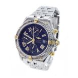 Breitling Crosswind Chronometer automatic gentleman's stainless steel bracelet watch, ref. B