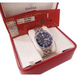 Omega Seamaster Professional Chronometer automatic stainless steel gentleman's bracelet watch,