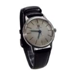 Tissot Seastar stainless steel gentleman's wristwatch, the silvered dial with baton markers,