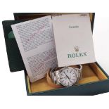 Rolex Oyster Perpetual Air King Precision stainless steel gentleman's bracelet watch, ref. 14000M,