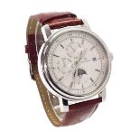 Professional Watch Company automatic calendar stainless steel gentleman's wristwatch, ref. 8310,