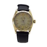 Rolex Oyster Perpetual Chronometer gold plated gentleman's wristwatch, ref. 6634, ser. no. 215469,