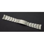 Rolex 7836 Oyster bracelet, 20mm, 6.5" long, typical mild marks, generally good condition, maximum