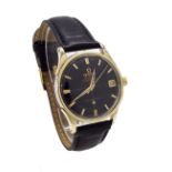 Omega Constellation Chronometer automatic gold plated gentleman's wristwatch, circa 1966, the