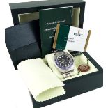 Rolex Oyster Perpetual Date GMT-Master II stainless steel gentleman's bracelet watch, ref. 116710