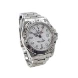 Rolex Oyster Perpetual Date Explorer II stainless steel gentleman's bracelet watch, ref. 16570, ser.