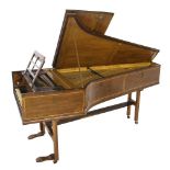 A single-manual harpsichord by Thomas Culliford for Longman & Broderip, London, 1782, the case of