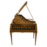 A grand piano after Anton Walter, Vienna, circa 1795, by Derek Adlam, Welbeck, 1987, the case