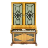 An upright piano or schrankklavier by Franz Martin Seuffert, Vienna, circa 1820, the case of