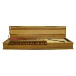 A fretted clavichord after Georg Friedrich Schmahl, Ulm, 1807, by Adlam Burnett, Goudhurst, 1979,