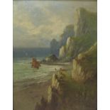 By Frank Hider (1861-1933) - 'On the Sunset Coast', signed, titled verso, J H Welsh of Bristol