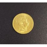 1906 Deutsches Reich 20 Mark gold coin, 8gm, 22mm diameter