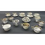 Ridgeways - assorted tea ware to include six cups and saucers and various single teacups