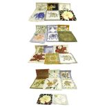 Large quantity of Jim Thompson silk cushion covers, new with tags; together with original paper