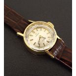 Omega De Ville 18ct lady's wristwatch, circa 1966, silvered dial with baton markers, cal. 484 17